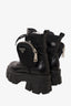 Prada Monolith Leather & Re-Nylon Boots with Pouch Size 35