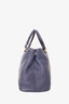 Prada Navy Vitello Diane Two-Way Tote