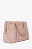 Prada Pink Saffiano Leather Large Galleria Tote with Strap