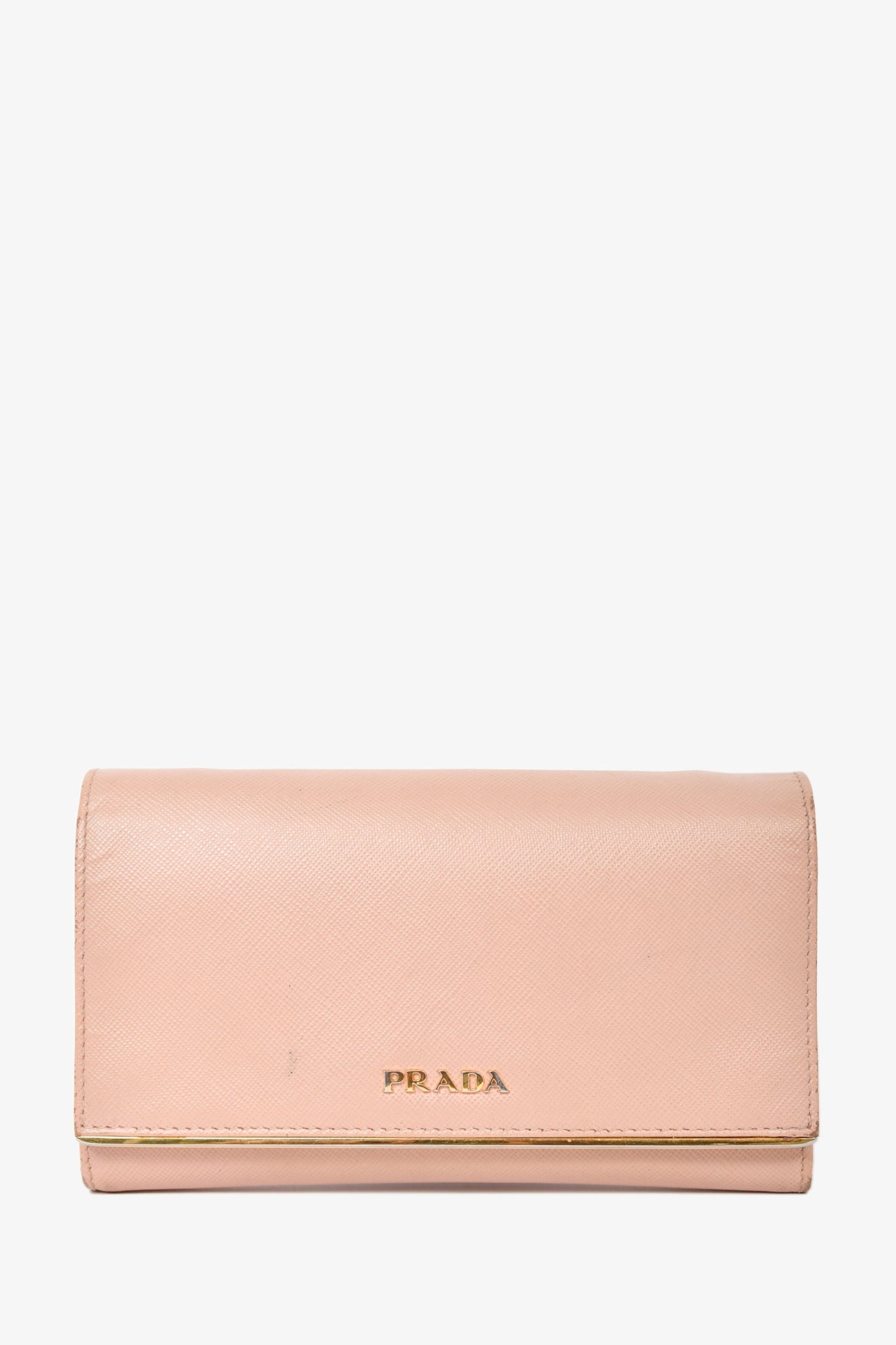 Pink prada outlet wallet