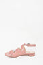 Prada Pink Strappy Sandals Size 39.5