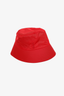 Prada Red Nylon Bucket Hat Size L