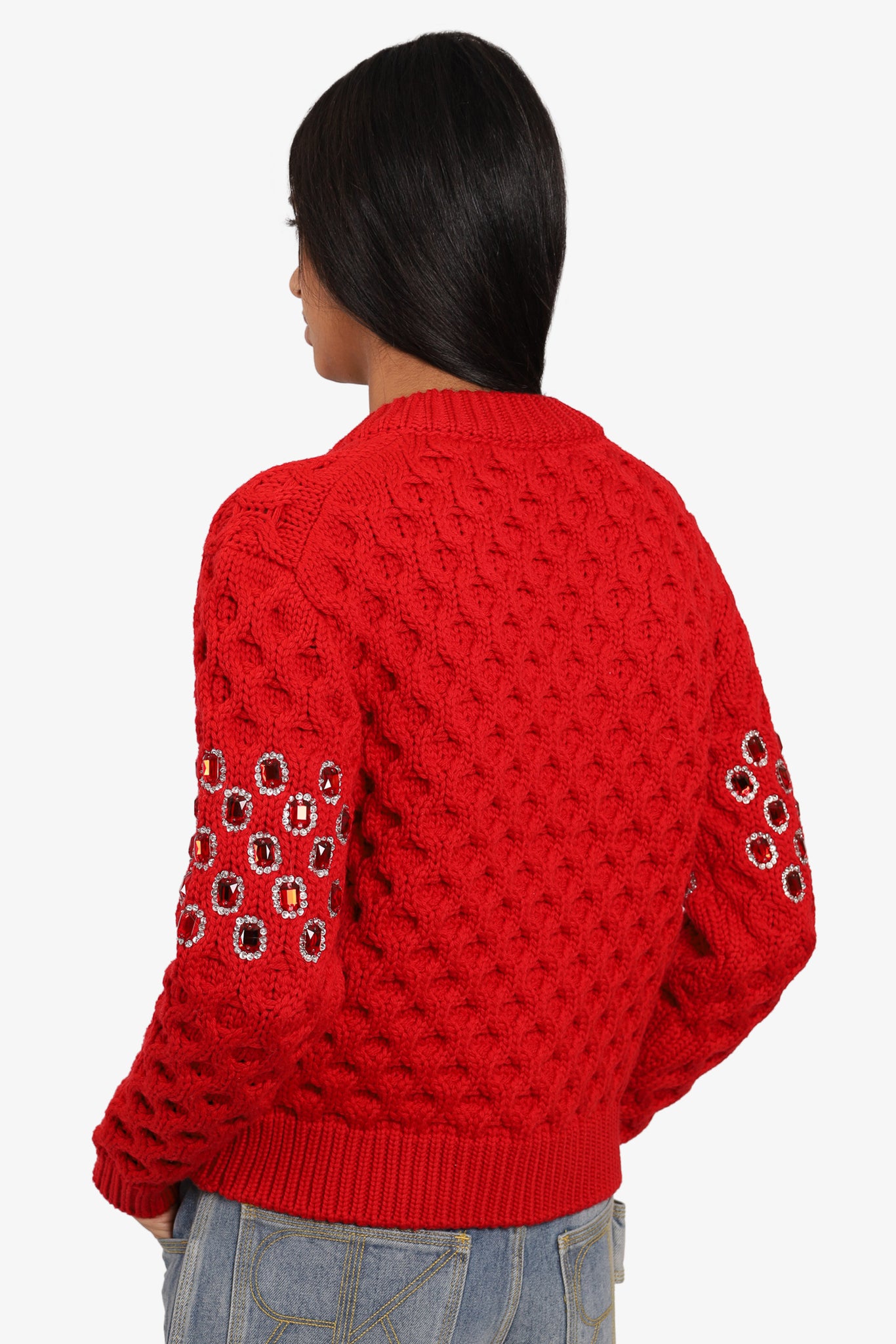 Prada sales red sweater