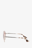 Prada Silver Round Sunglasses