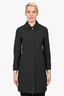 Prada Sport Black Nylon Button-Up Jacket Size 38