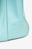 Prada Teal Saffiano Leather Double Zip Large Galleria Tote with Strap