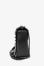 Prada White/Black Leather Studded 'Glace' Crossbody