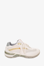 Prada White Leather/Mesh Sneakers Size 37