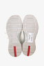 Prada White Leather/Mesh Sneakers Size 37