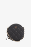 Pre-Loved Chanel™ 2018 Black Caviar Leather Mini Round Chain Bag