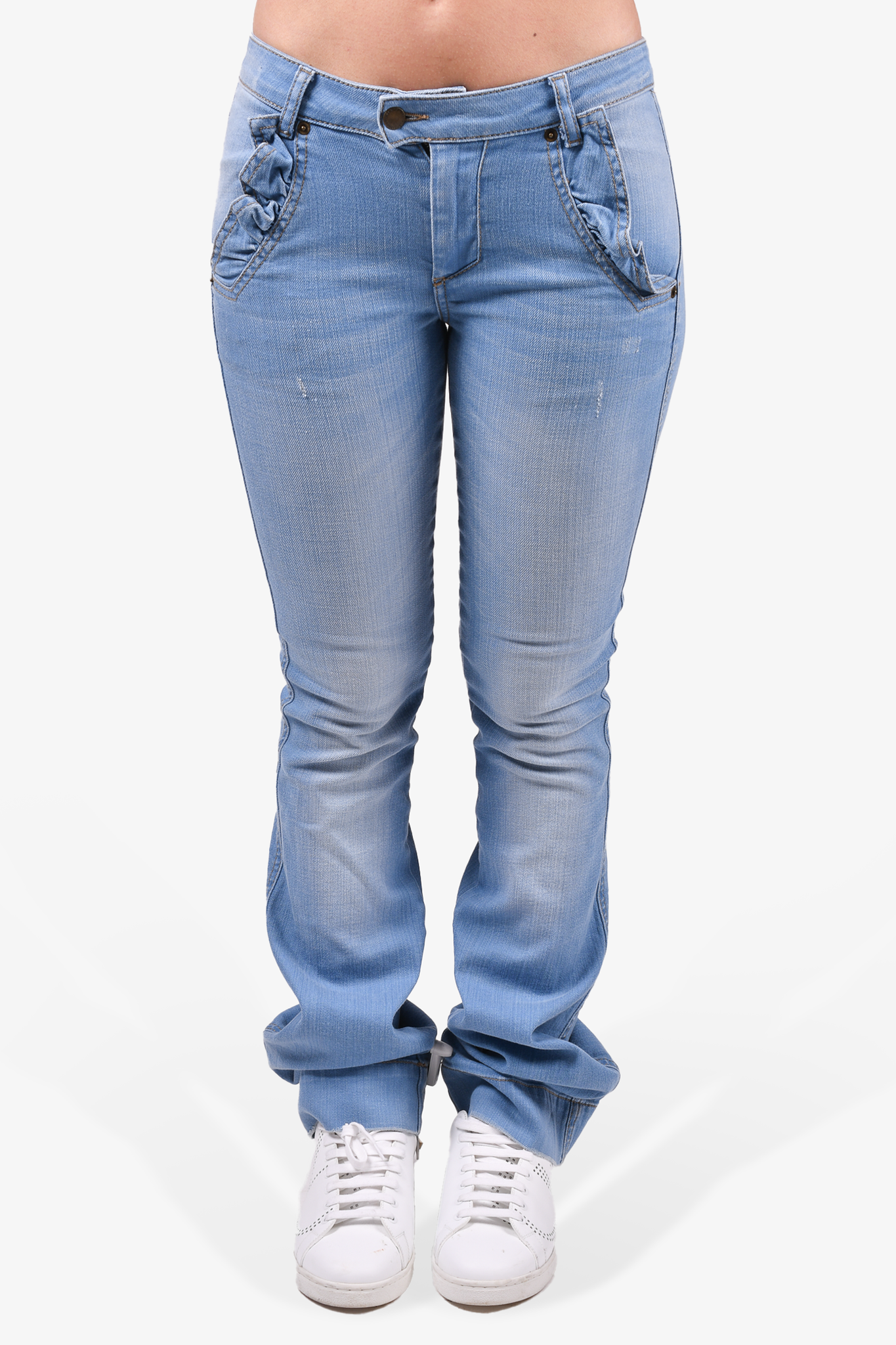 Red valentino jeans cheap