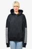 Rhude Black Checkered Ink-Blot Sweater Size L Mens