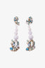 Rickson Beamon Beaded Blue Earrings