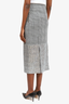 Roland Mouret Black/White Check and Sequin Skirt Size 2