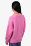 Sandro Pink Mohair Blend Sweater Size 3