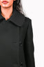 Simone Rocha Black Wool Blend Peacoat Size 6