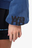 T By Alexander Wang Blue Cotton Hoodie Size XS