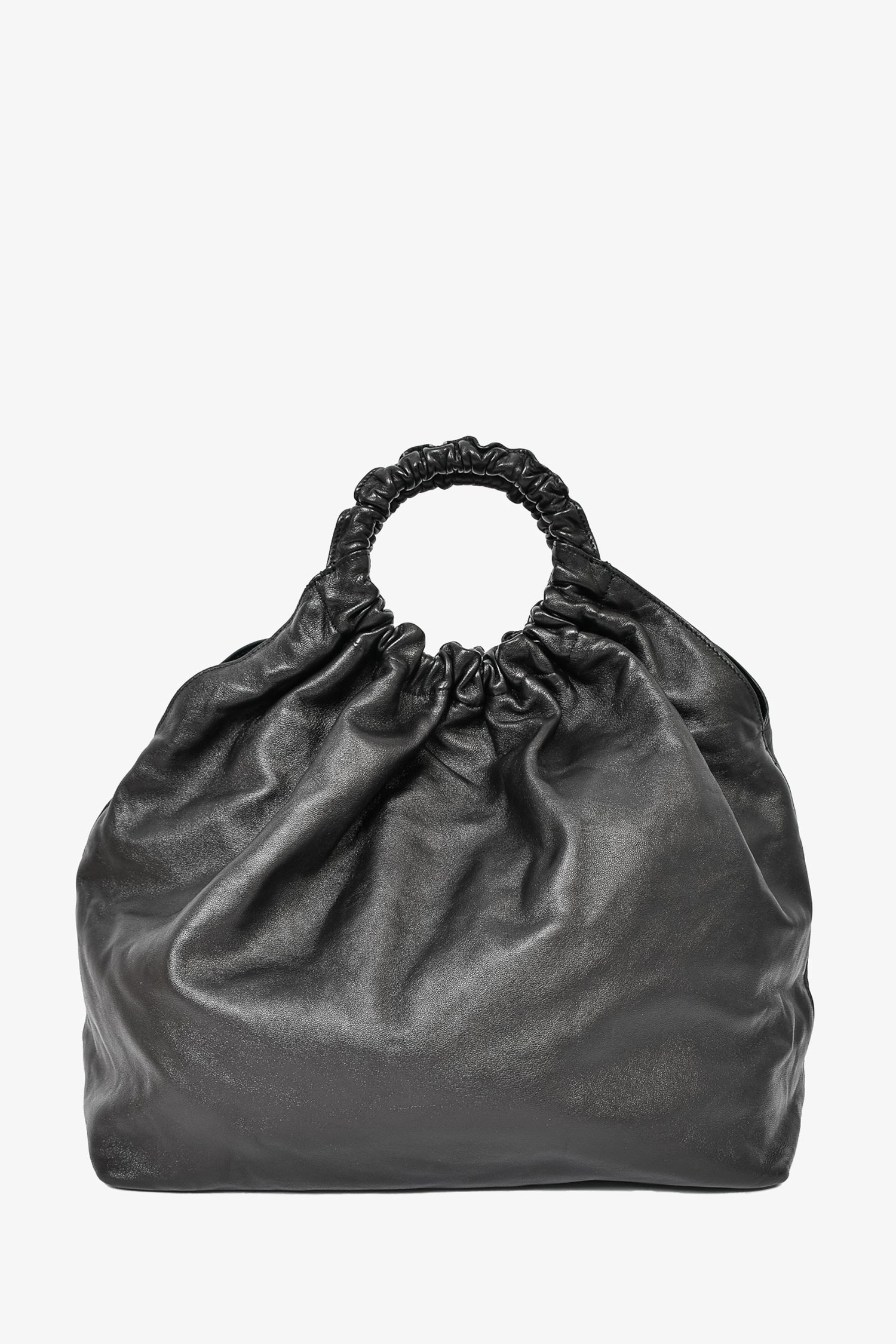 Hobo Mini Bag+STRAP_Silver crinkle