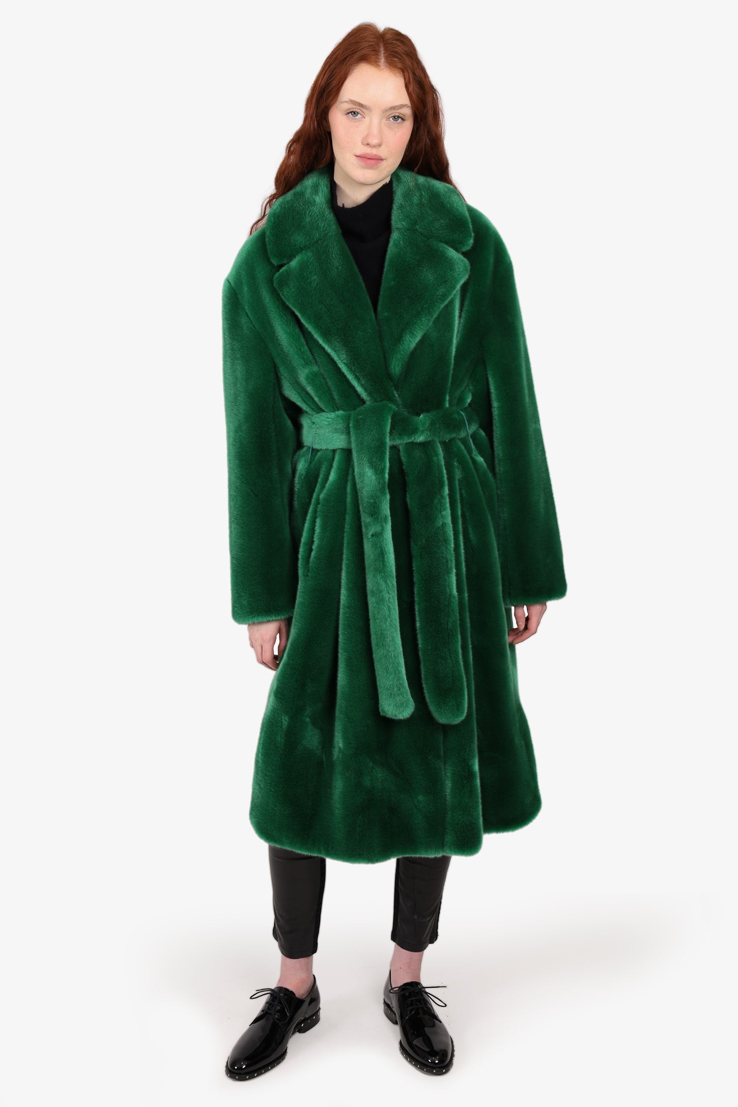 Tibi cheap fur coat