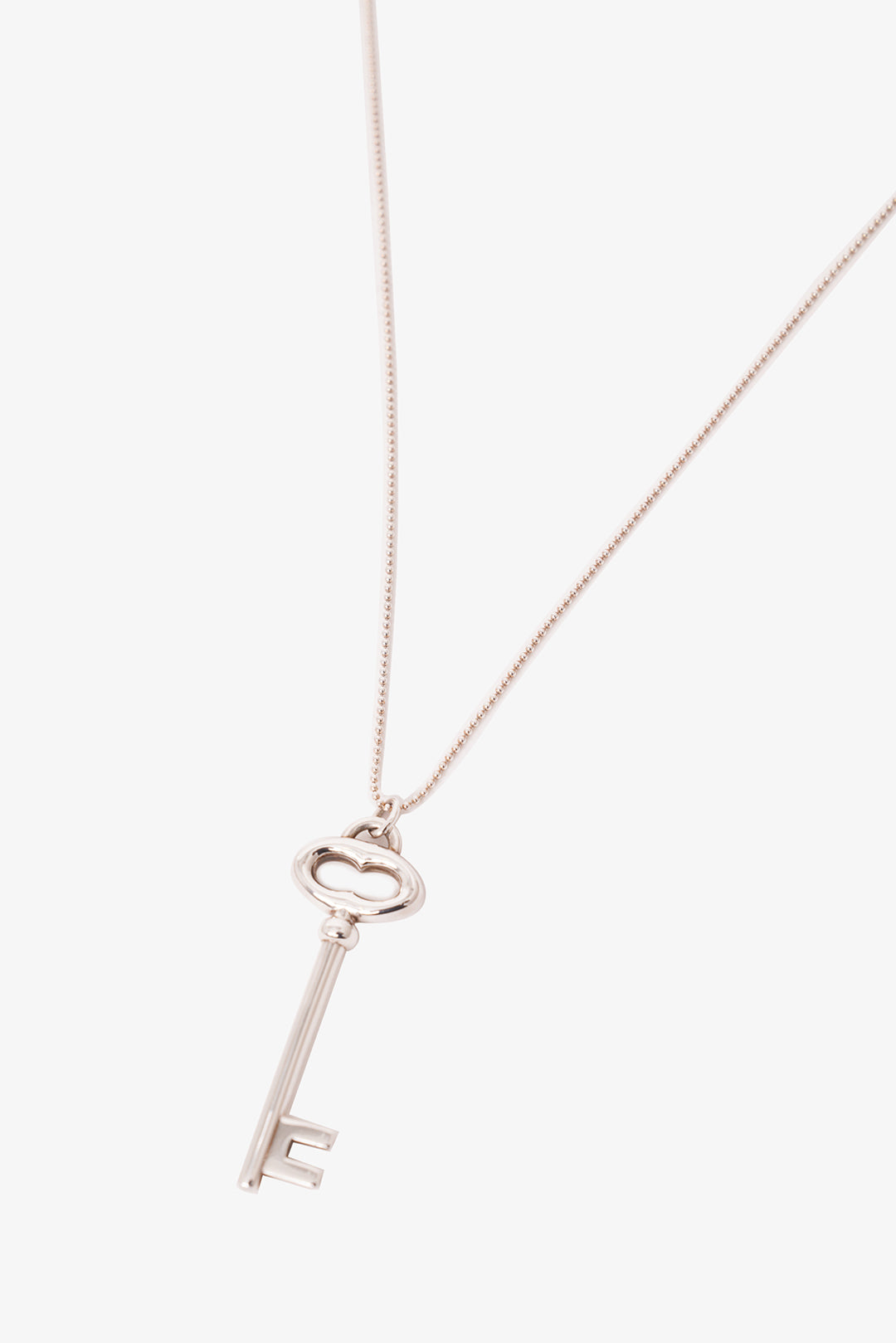 Tiffany key store chain necklace