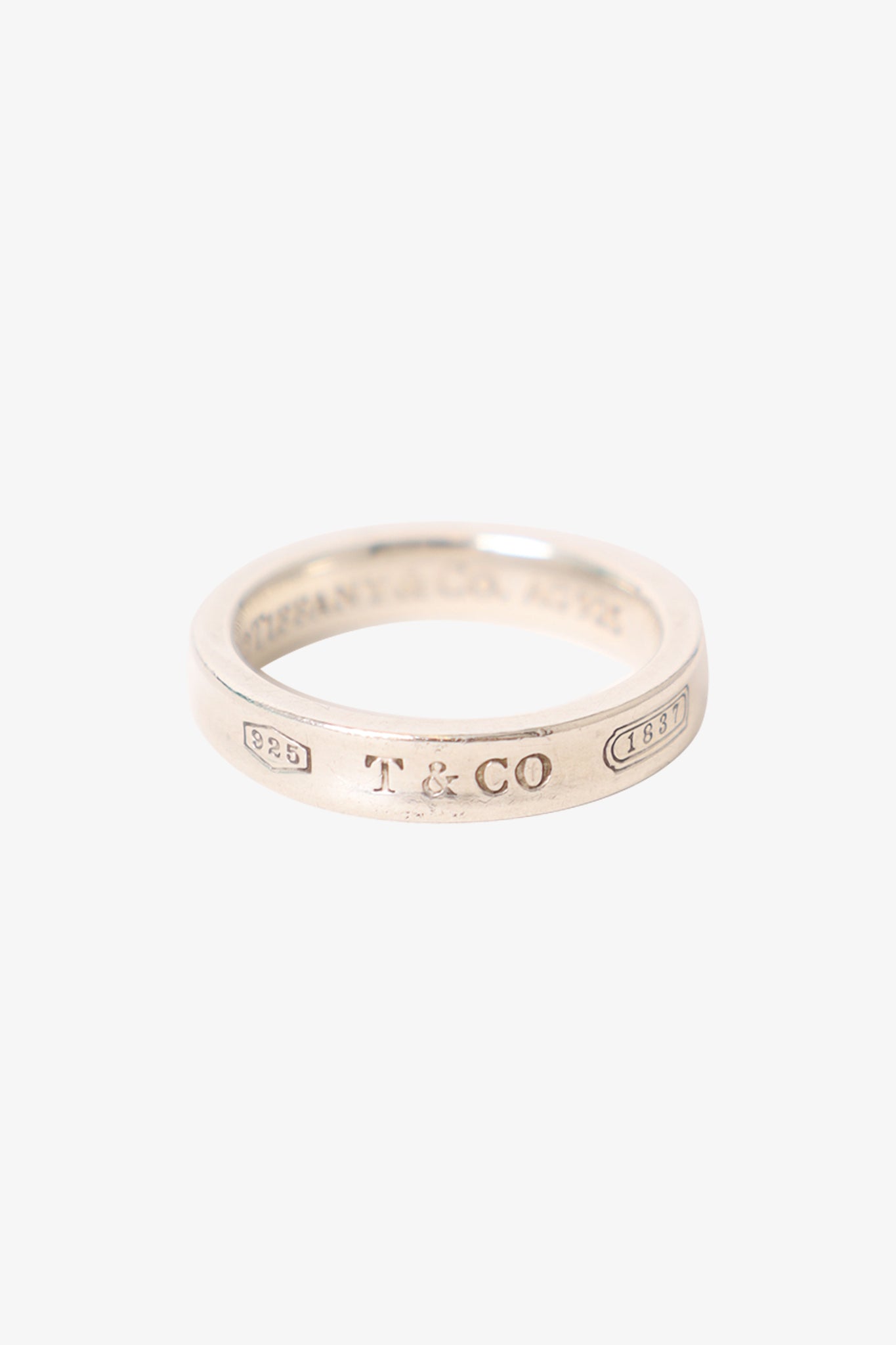 Tiffany & Co. Sterling Silver 1837 Ring