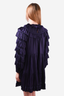 Ulla Johnson Purple Silk Ruffle Dress Size 0