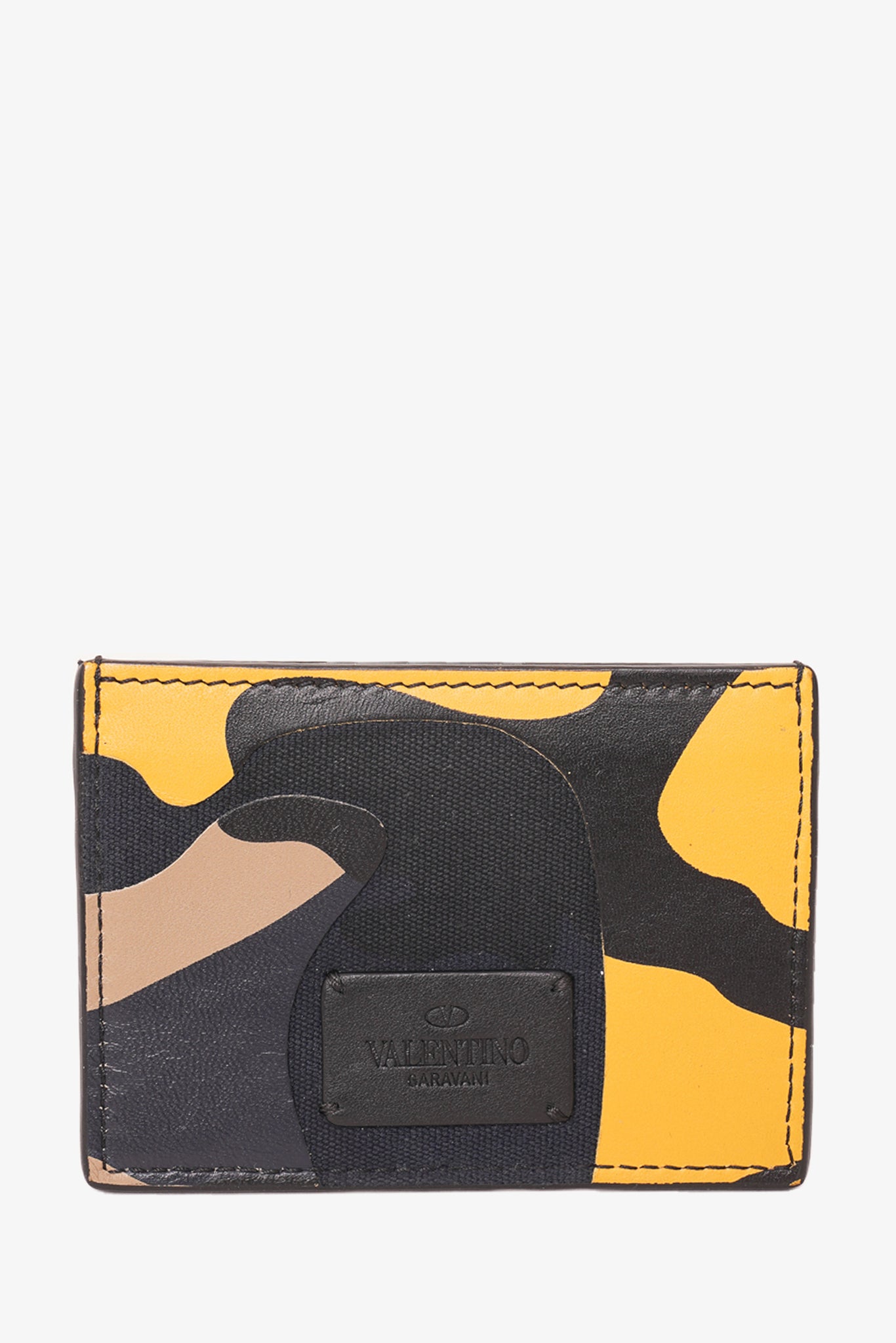 Valentino camo shop wallet