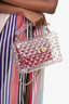 Valentino Clear PVC Medium Rockstud Spike Bag