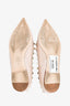 Valentino Taupe Patent Rockstud Flats Size 36