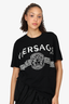 Versace Black/White Medusa Print T-Shirt Size S