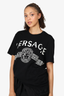 Versace Black/White Medusa Print T-Shirt Size S