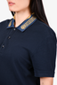 Versace Collection Navy/Gold Polo Size M Mens