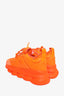 Versace Orange Chain Reaction Sneakers Size 44