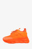 Versace Orange Chain Reaction Sneakers Size 44