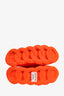 Versace Orange Chain Reaction Sneakers Size 44