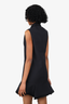 Victoria Victoria Beckham Black Peplum Hem Sleeveless Dress Size 2