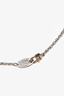 Vivienne Westwood Silver Toned Crystal Orb Necklace