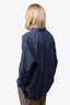 Weekend Max Mara Blue Denim Oversized Shirt Size 14