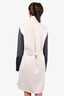 Weekend Max Mara Cream Wool Belted Long Vest Size 2