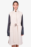 Weekend Max Mara Cream Wool Belted Long Vest Size 2