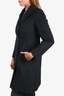 Weekend Max Mara Navy Wool Button-Up Coat Size 2 US