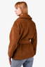 Weekend Max Mara Tan Wool Short Teddy Jacket Size 0 US