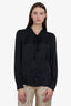 Zadig & Voltaire Black Tie Shirt Size M