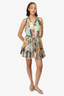 Zimmermann Multicolour Patchwork Print Sleeveless Dress Size 0