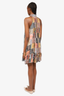 Zimmermann Multicolour Patchwork Sleeveless Mini Dress Size 2