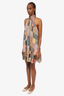 Zimmermann Multicolour Patchwork Sleeveless Mini Dress Size 2