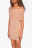 Dion Lee Camel Heavy Eco Crepe Doric Gather Top Size XS