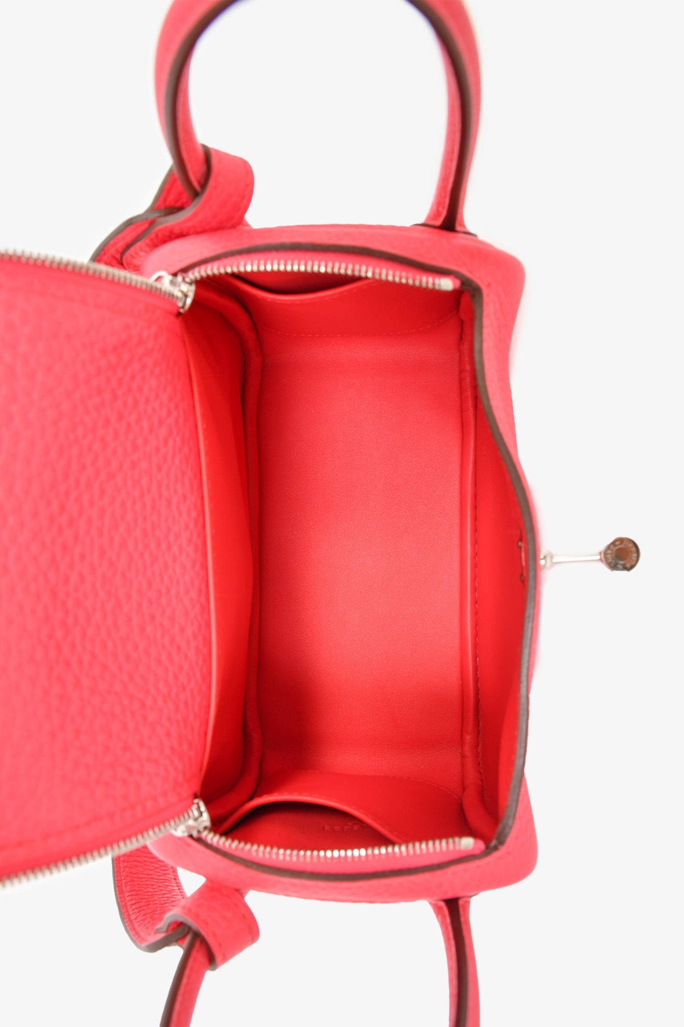 Hermès 2022 Clemence Mini Lindy 20 - Pink Crossbody Bags, Handbags -  HER550770
