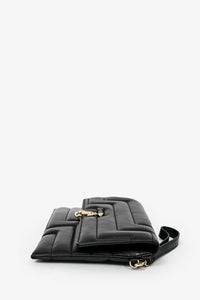 Jimmy choo patent hot sale leather clutch