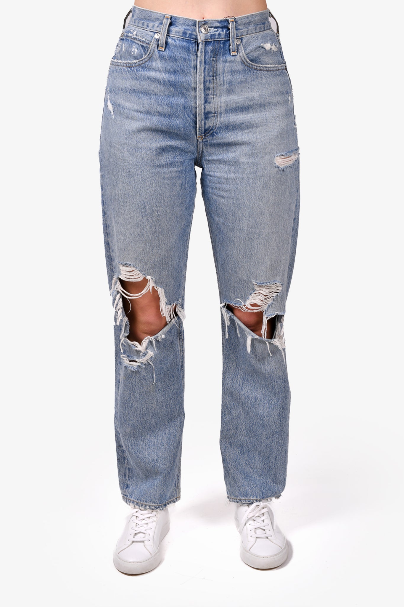 Agolde store ripped jeans